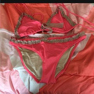 pink Victoria Secret swim